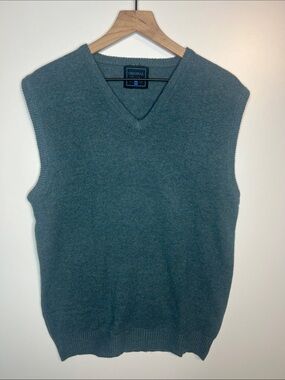 Vintage Glenhusky wool sweater vest